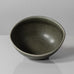 Gunnar Nylund for Rörstrand "Ritzi" ceramic bowl with gray-green glaze K2362