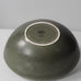 Gunnar Nylund for Rörstrand "Ritzi" ceramic bowl with gray-green glaze K2362