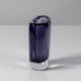 Vicke Lindstrand for Kosta, Sweden, "sommerso" vase in purple and clear glass L3237