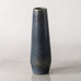 Carl Harry Stålhane for Rörstrand, Sweden, stoneware vase with blue haresfur glaze J1055
