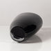 Vicke Lindstrand for Kosta, Sweden, sommerso vase with bubbles in black and clear glass L3774