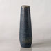 Carl Harry Stålhane for Rörstrand, Sweden, stoneware vase with blue haresfur glaze J1055