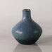 Carl Harry Stålhane for Rörstrand, Sweden, stoneware vase with blue haresfur glaze J1492