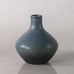 Carl Harry Stålhane for Rörstrand, Sweden, stoneware vase with blue haresfur glaze J1492