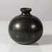 Just Andersen for GAB, Sweden, round bronze vase, 1930s L3730