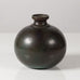 Just Andersen for GAB, Sweden, round bronze vase, 1930s L3730