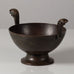 Acron, Denmark, bronze bowl with wing handles L3665
