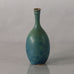 Stig Lindberg for Gustavsberg, Sweden, cabinet vase with matte turquoise glaze J1571