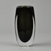 Nils Landberg for Orrefors, Sweden, three art glass vases