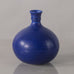 Stig Lindberg for Gustavsberg, Sweden, cabinet vase with matte blue glaze J1572