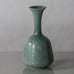 Gunnar Nylund for Rorstrand, Sweden, bottle vase with matte blue-green glaze E7177