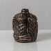 Axel Salto for Royal Copenhagen, cabinet vase with brown glaze K2273