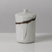 Claes Thell, Sweden, unique brown and white porcelain vase K2340