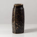 Carl Harry Stålhane for Rörstrand, Sweden, unique stoneware vase with brown glaze L3531