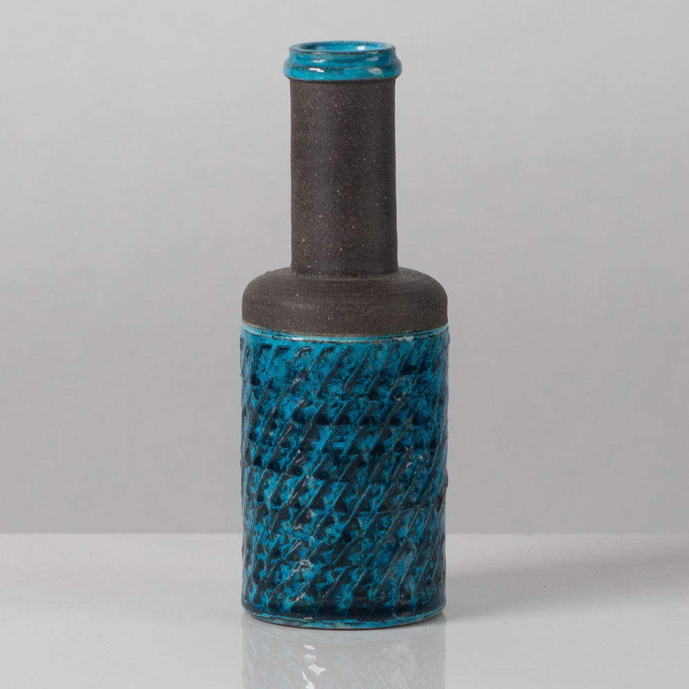 Nils Kahler for Kahler Keramik, vase with turquoise glaze B3266