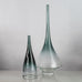 Bengt Orup for Johansfors, Sweden, vase in green glass K2010
