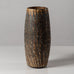 Gunnar Nylund for Rörstrand, Sweden, stoneware vase with matte streaky brown glaze K2427