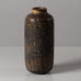 Gunnar Nylund for Rörstrand, Sweden, stoneware vase with matte streaky brown glaze L3534