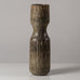 Gunnar Nylund for Rörstrand, Sweden, stoneware vase with matte streaky brown glaze L3445