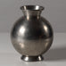 Tønsberg Tinn, Norway, round art deco pewter vase L3700