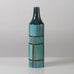 Ingrid Atterberg for Uppsala Ekeby tall vase with blue green glaze K2220