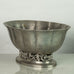 Just Andersen, Denmark, ovoid footed pewter bowl J1582