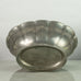 Just Andersen, Denmark, ovoid footed pewter bowl J1582