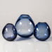 Three soap bubble vases by Per Lutken for Holmegaard, Denmark