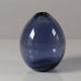 Per Lutken for Holmegaard, Denmark, blue soap bubble vase L3810