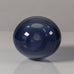 Per Lutken for Holmegaard, Denmark, blue soap bubble vase L3810