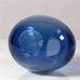 Per Lutken for Holmegaard, Denmark, blue soap bubble vase L3811