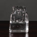 Erik Hoglund for Boda, Sweden, glass block figure L3176
