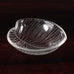Tapio Wirkkala for Iittala, Finland, glass leaf dish K2616
