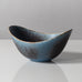 Group of ovoid bowls with blue glaze Gunnar Nylund for Rörstrand, Sweden