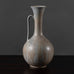 Gunnar Nylund for Rörstrand, Sweden, large stoneware handled vase with gray crystalline glaze K2462
