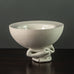 Kurt Spurey, Austria, sculptural bowl with glossy white glaze J1300