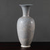 Gunnar Nylund for Rörstrand, Sweden, ceramic vase with gray crystalline glaze L3547