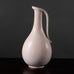 Gunnar Nylund for Rörstrand, Sweden, art deco pitcher with pink and white glaze L3396