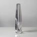 Vicke Lindstrand for Kosta, Sweden, Clear glass vase with internal black filament K2399