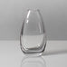 Vicke Lindstrand for Kosta, Sweden, Clear glass vase with internal black filament K2403