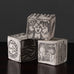 Three stoneware cubes by Bengt Berglund for Gustavsberg, Sweden