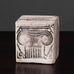 Bengt Berglund for Gustavsberg, Sweden, stoneware cube L3821