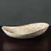 Carl Harry Stålhane for Rörstrand, Sweden, large stoneware bowl with matte beige and cream glaze L3842