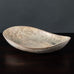 Carl Harry Stålhane for Rörstrand, Sweden, large stoneware bowl with matte beige and cream glaze L3842