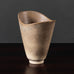 Carl Harry Stålhane for Rörstrand, Sweden,  vase with pale brown haresfur glaze, H1357