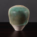 Otto Meier, Germany, unique ceramic vase with green and off-white matte glaze L3749