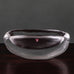Vicke Lindstrand for Orrefors, Sweden, large rectangular frosted glass bowl L3788