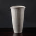 Gunnar Nylund for Rorstrand Stoneware vase in matte white glaze K2142