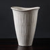 Gunnar Nylund for Rorstrand Stoneware vase in matte white glaze K2142