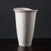 Gunnar Nylund for Rorstrand Stoneware vase in matte white glaze K2142